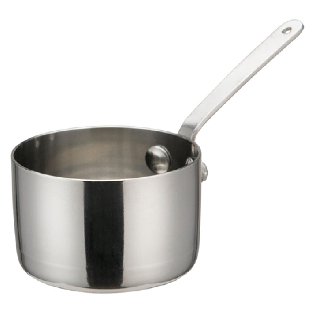 Winco DCWA-102S Mini Sauce Pan 5 Oz. 2-3/4" Dia. X 1-3/4"H