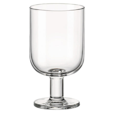 Steelite 49200Q919 Goblet Glass 11-3/4 Oz. (H 5-1/2" M 3-1/8" T 3-1/8" B 2-5/8") Tempered