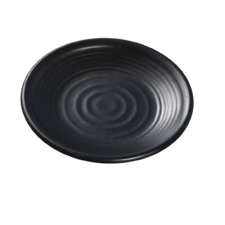 Yanco BP-1006 Black Pearl Plate 6" Dia. Round