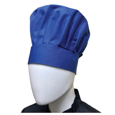 Thunder Group CH013BL Chef Regalia Adjustable Velcro Closure Chef Hats 13.5" High Overall