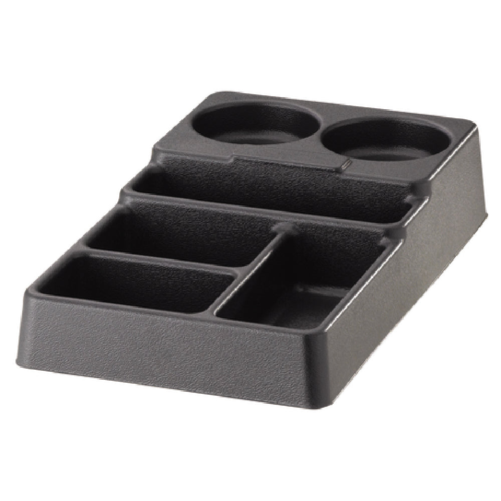 Service Ideas SC1090 Condiment Caddy 8-1/2" X 14-1/2" X 2-3/4" 6-compartments