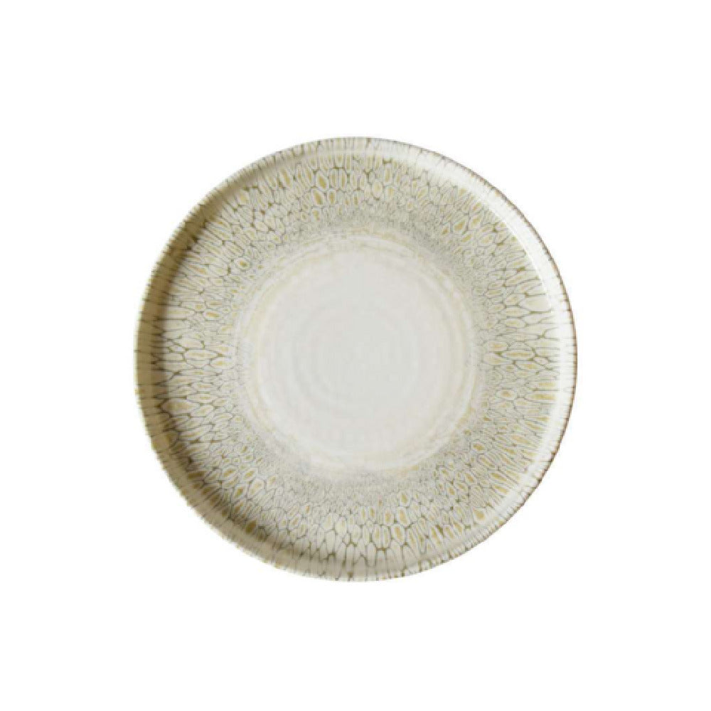 Arc Cardinal FP819 Dudson Papillon Beige Walled Plate (D:10.25'') ['Vitrified Ceramic']