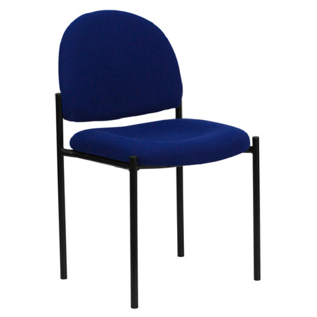 Flash Furniture BT-515-1-NVY-GG Stacking Side Reception Chair 250 Lb. Weight Capacity