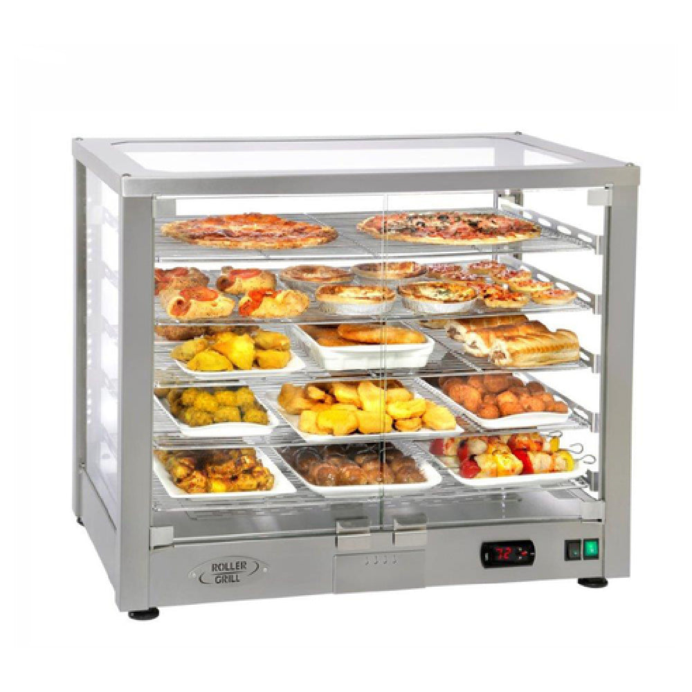 Equipex WD780S-3 Roller Grill Warming Display 3-tier Accommodates (3) Full Size Sheet Pans (by Others)