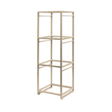 Steelite 7364MW345 Square Core Tiered Riser 13.875" X 9.5" X 28.5" Spire