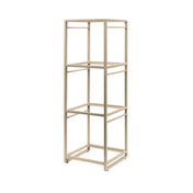 Steelite 7364MW345 Square Core Tiered Riser 13.875" X 9.5" X 28.5" Spire