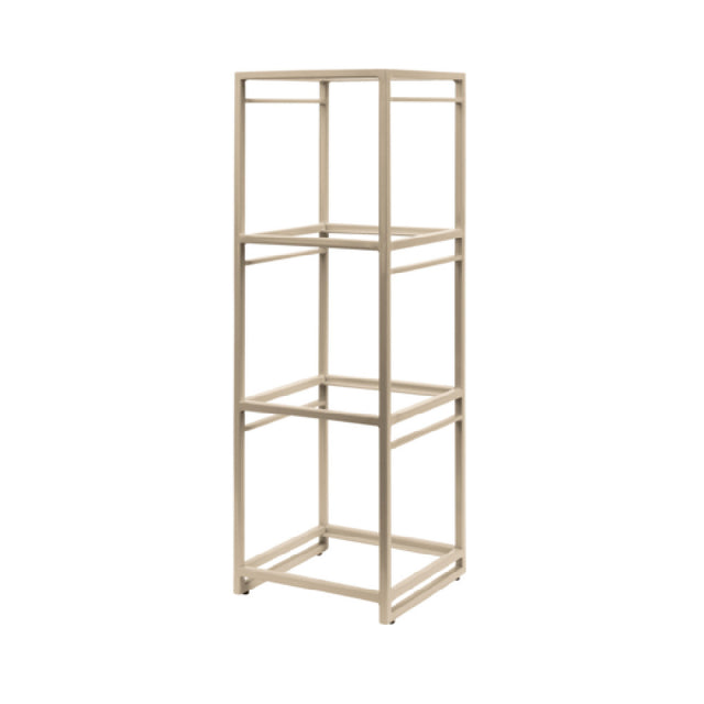 Steelite 7364MW345 Square Core Tiered Riser 13.875" X 9.5" X 28.5" Spire