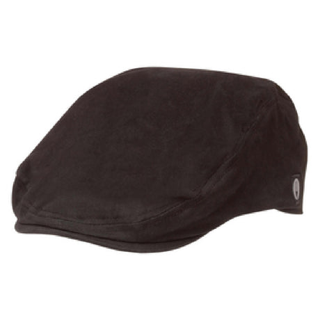 Chef Works HB001BLKLXL Driver Cap Built-in Sweat Guard Cotton Twill With Spandex