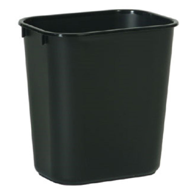 Rubbermaid FG295500BLA - Waste Basket, 13-5/8 Quart, 11-3/8"W X 8-1/4"D X 12-1/8"H