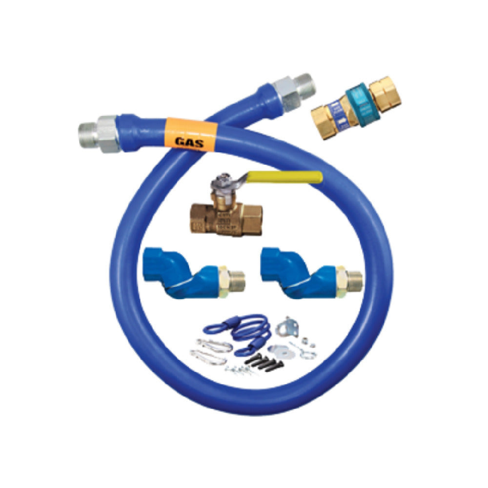 Dormont 1675KIT2S48 Dormont Blue Hose™ Moveable Gas Connector Kit 3/4" Inside Dia.