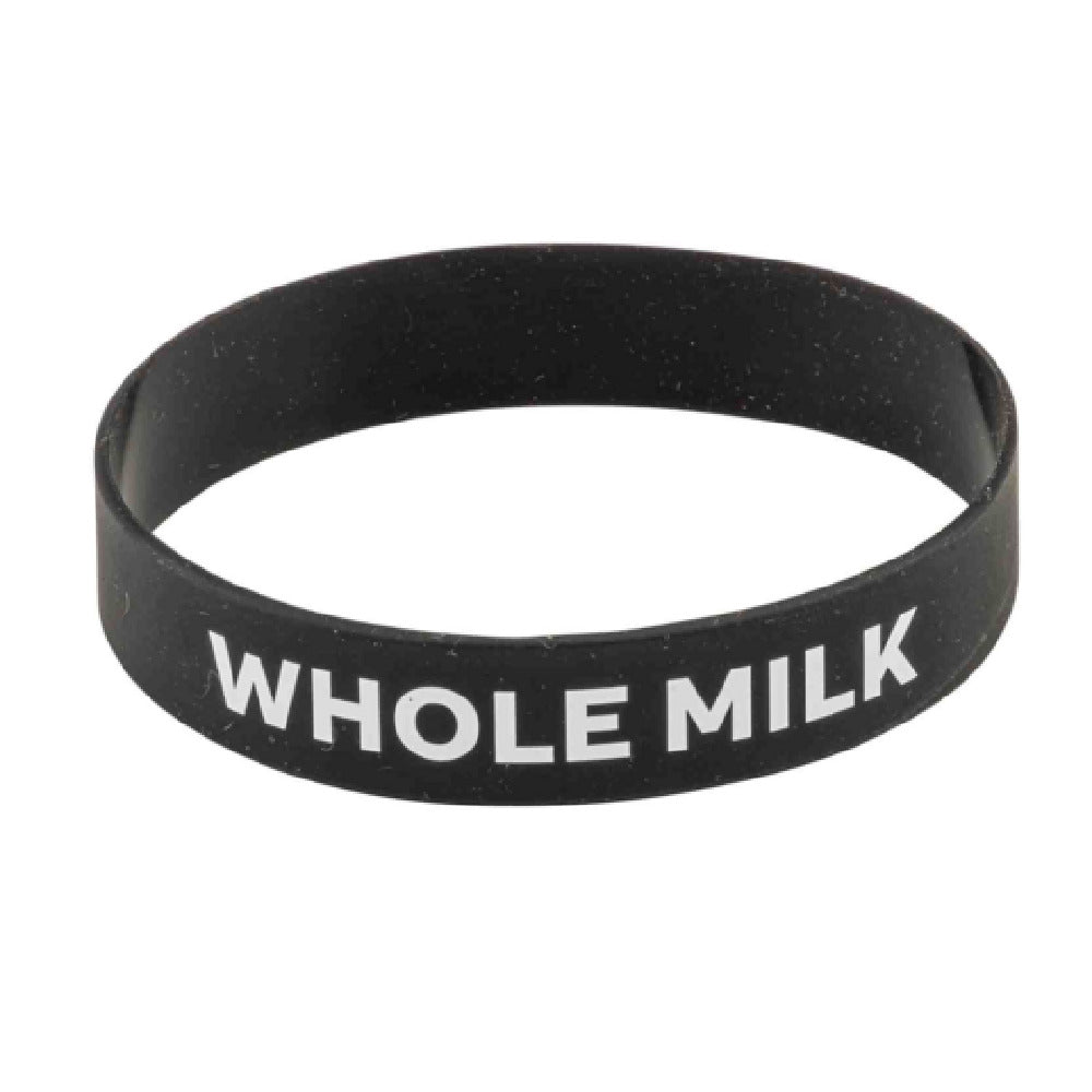 TableCraft Products 13076 - Creamer Band, "Whole Milk", 3-1/4" X 3-1/4" X 3/4"