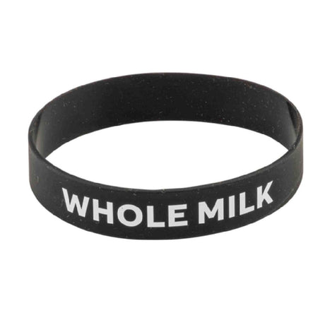 TableCraft Products 13076 - Creamer Band, "Whole Milk", 3-1/4" X 3-1/4" X 3/4"
