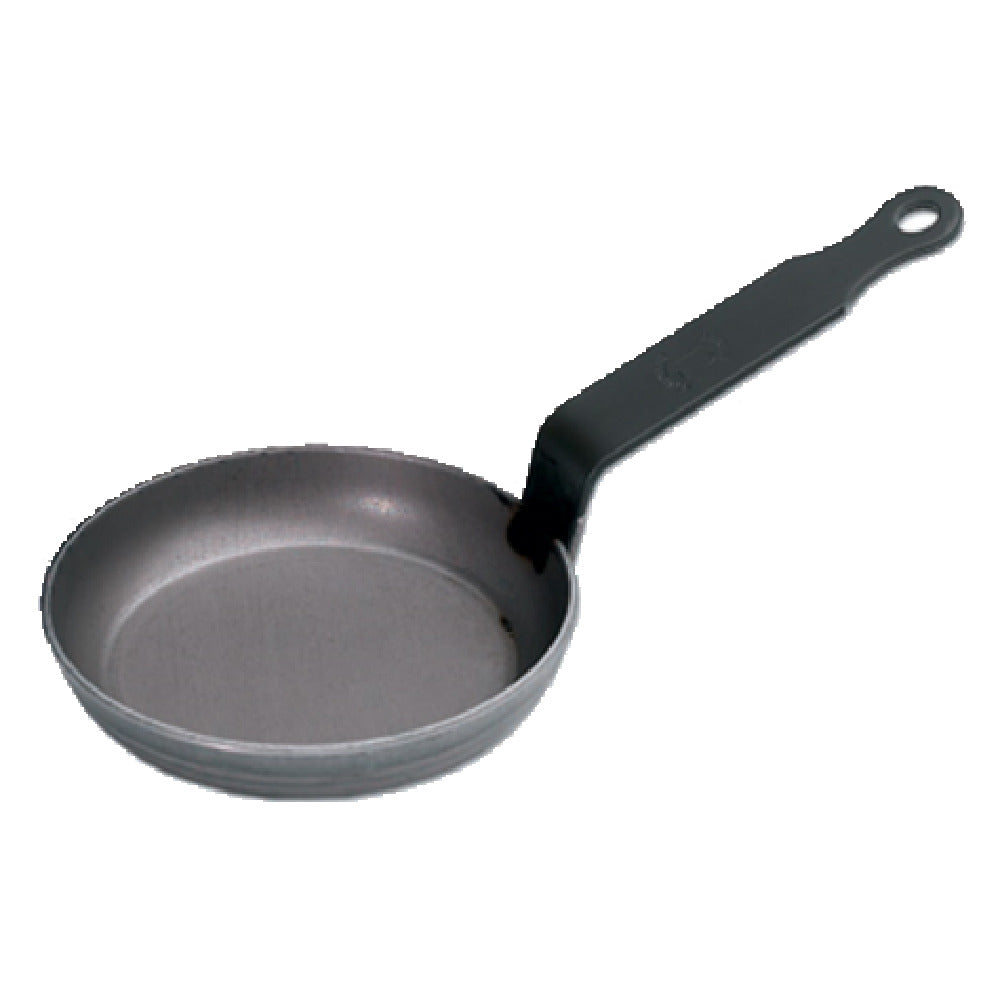 Matfer 062040 Blini Pan 4-3/4" Dia. X 7/8"H Strong Steel Strip Handle