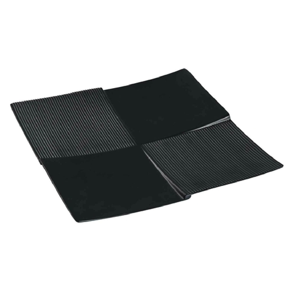 Yanco BP-5111 Black Pearl Display Plate 11"L X 11"W Square