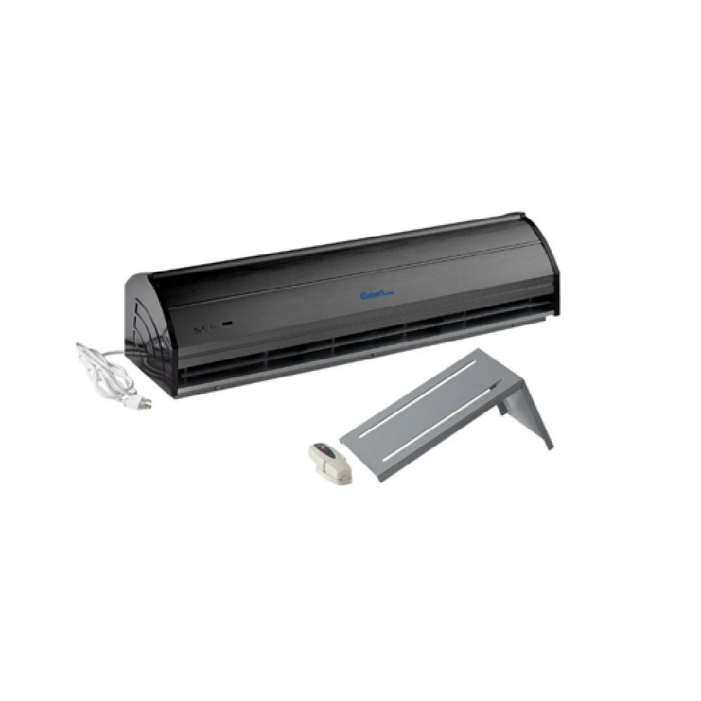 Curtron MCS-48-BK Microshield Air Door 48” Wide (2) 1/5 Hp Two-speed Motors With Built-in High/low/off Switch