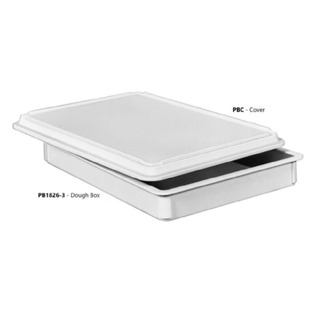 Channel PB1826-3 - Pizza Equipment, Dough Box, 18"W X 26"D X 3"H