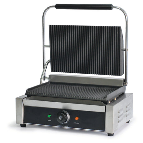 Global Solutions By Nemco GS1621 Panini/Sandwich Grill 13" X 8-1/2" Cooking Surface