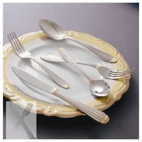 10 Strawberry St PAR-SF - Salad Fork, 7" Long, Dishwasher Safe