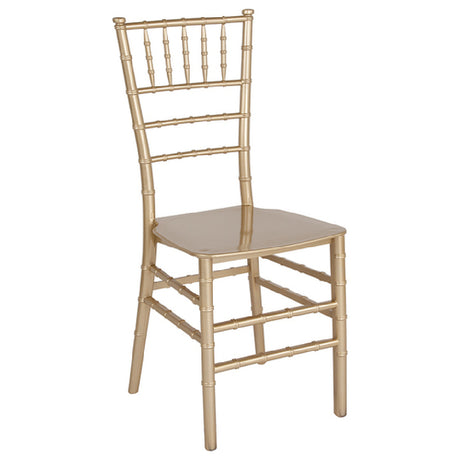 Flash Furniture LE-GOLD-M-GG Hercules Premium Series Stacking Chiavari Chair 1000 Lb. Weight Capacity