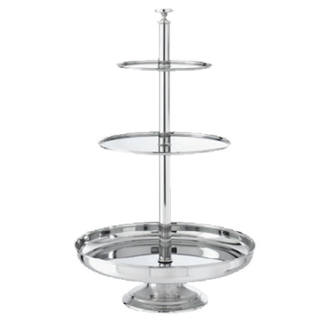 Paderno 58453-03 Buffet Swiveling Stand 3 Tiers 8-1/2"