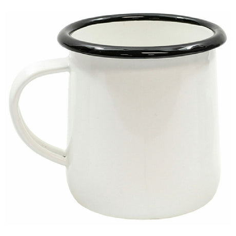 Tablecraft 80009 Enamelware Collection™ Mug 12 Oz. Dishwasher Safe