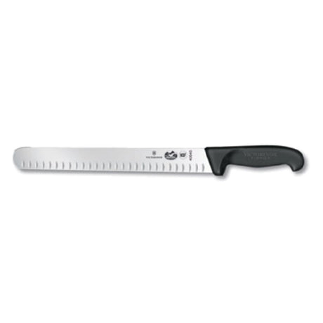 Victorinox 5.4723.30-X5 Slicer Knife 12" Granton Edge (hollowed Out Grooved On The Side Of Blade) Fibrox® Nylon Handle