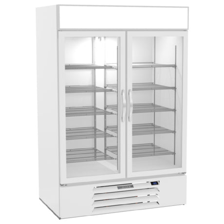 Beverage Air MMF49HC-1-W MarketMax™ Freezer Merchandiser Reach-in Two-section