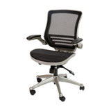 Flash Furniture BL-8801X-BK-GR-GG Warfield Executive Swivel Chair 37" 41" Adjustable Height