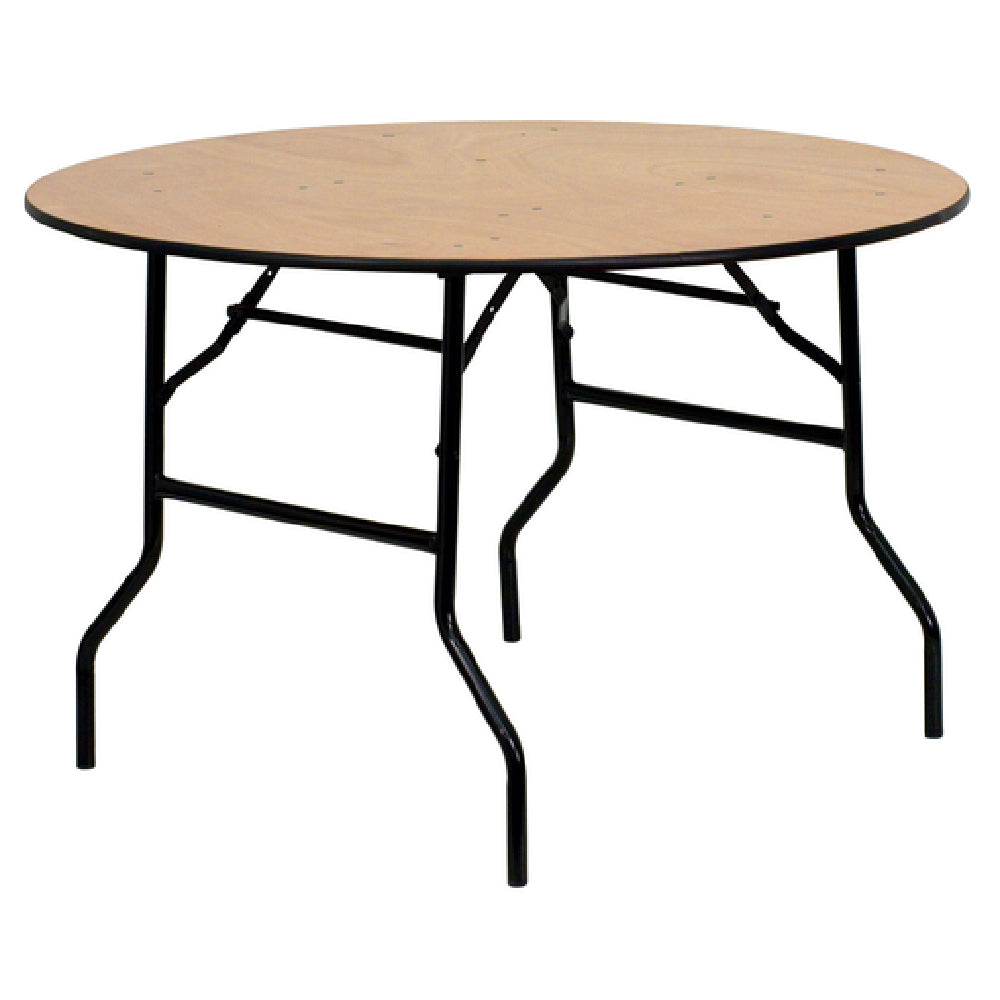 Flash Furniture YT-WRFT48-TBL-GG Folding Banquet Table 48" Dia. X 30-1/4"H Seats Up To 4 Adults