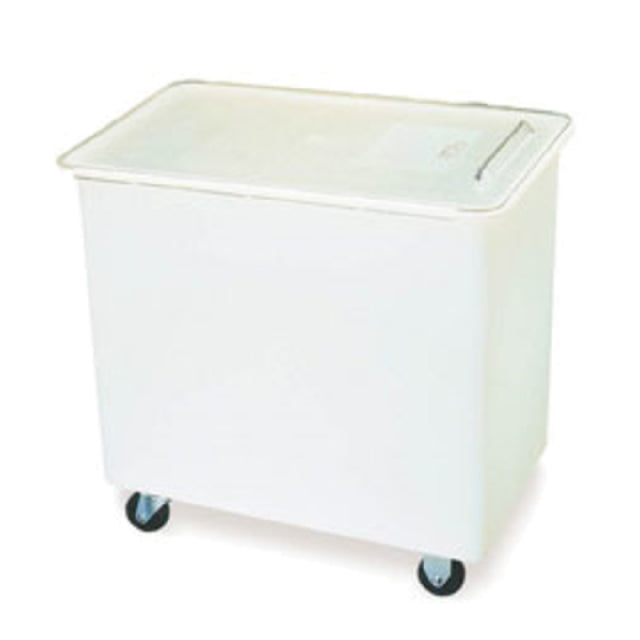 Carlisle BIN2702 Carlisle Mobile Ingredient Bin 27 Gallon Capacity Clear Sliding Lid