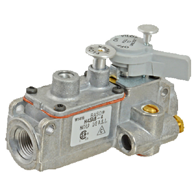 Franklin Machine Products 153-1026 Baso® Safety Valves 3/8" NPT Inlet & Outlet Manual Shut Off Valve