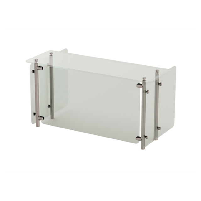 Advance Tabco STFC-12-96 Food Shield Cafeteria Style With Fixed Front Glass 96"W X 12"D X 18"H