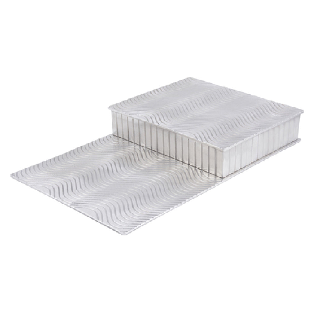 Bon Chef 9717 Step Riser With Swirl On Tiles 13-1/4" X 21-1/4" X 3"