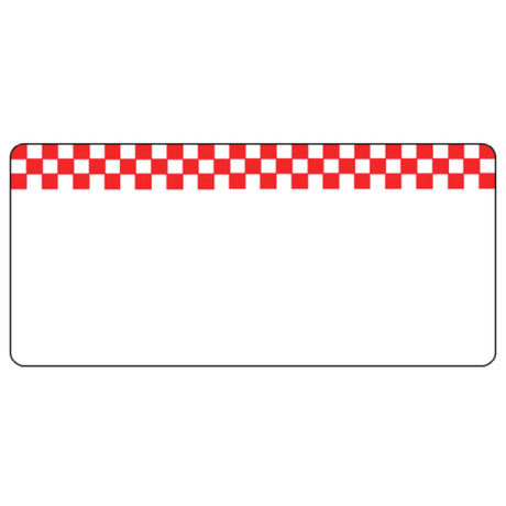 Hubert 61863 - Merchandising Tag, 4-3/8" X 2"H, Rectangular