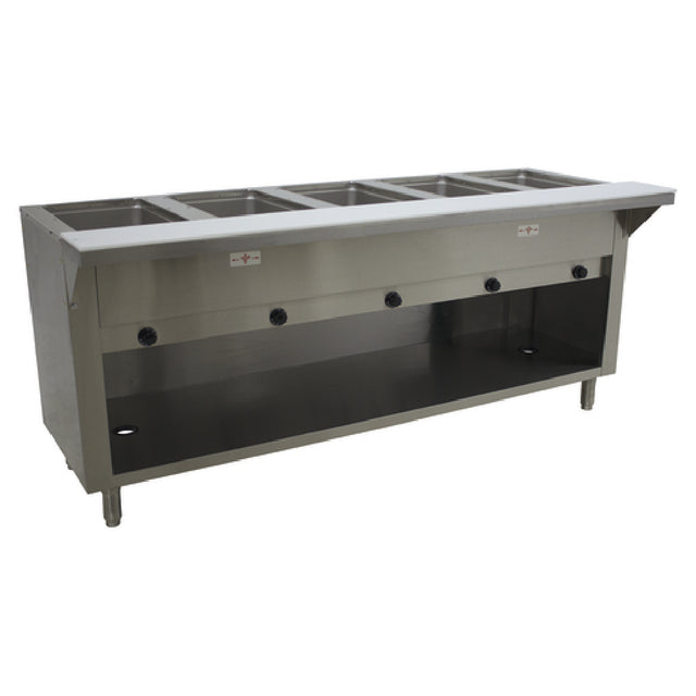 Advance Tabco HF-5G-NAT-BS Hot Food Table Natural Gas 77-3/4"W X 30-5/8"D X 34-3/8"H