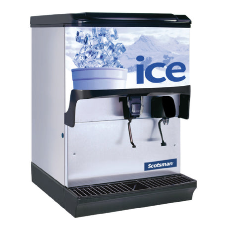 Scotsman IOD150WF-1 Ice Dispenser Counter Model 23"W X 31"D X 35"H Approximately 150 Lb Storage Capacity