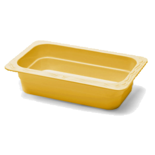 Elite Global Solutions CM6125-Y Food Pan 1/4 Size 1.3 Qt.