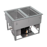 Vollrath FC-HCF-02120 Hot/Cold/Frozen Food Well Unit Drop-in 2-well