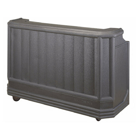 Cambro BAR730191 Cambar® Portable Bar 72-3/4"L X 26"W X 48"H Includes 80 Lb. Center Ice Sink With Cover