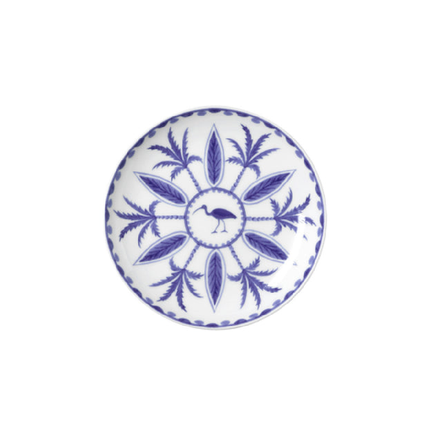 Steelite 82124AND0421V1 Plate Coupe 6.5" X 0.75" Sultans Garden Blue