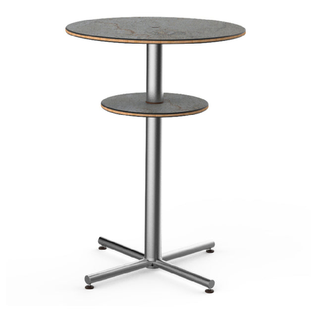 Steelite MGCPBR02GSXX Mogogo Buffet Solutions Polo Bar Table 30" Dia. X 42-1/2"H