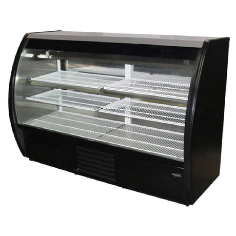 Howard-McCray MIRAGE-6-DC-HC-G Mirage Series Refrigerated Bakery Display Case Curved Front Glass