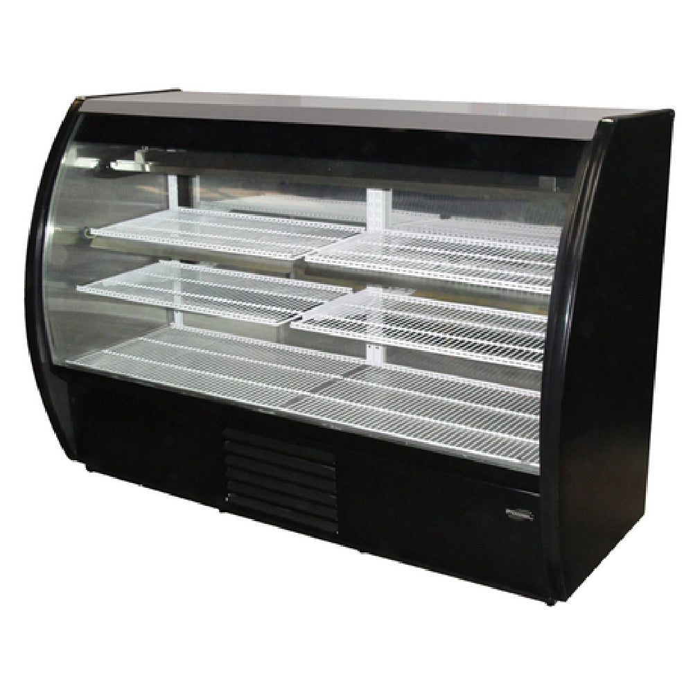 Howard-McCray MIRAGE-4-DC-HC-G Mirage Series Refrigerated Bakery Display Case Curved Front Glass