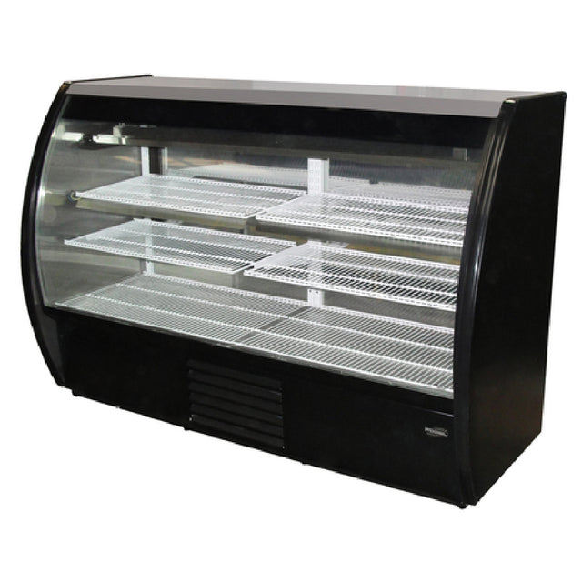 Howard-McCray MIRAGE-4-DC-HC-B Mirage Series Refrigerated Bakery Display Case Curved Front Glass