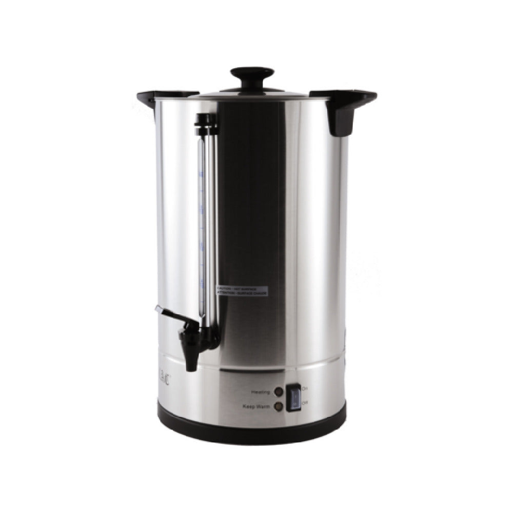 CAC China BVCM-110 Urn Coffee Maker 108 Cup/16L 10-5/8" Dia. X 20-1/4"H