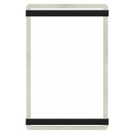 Menu Solutions ALSIN58-RB Menu Board Holds 5-1/2" X 8-1/2" Insert Single Panel