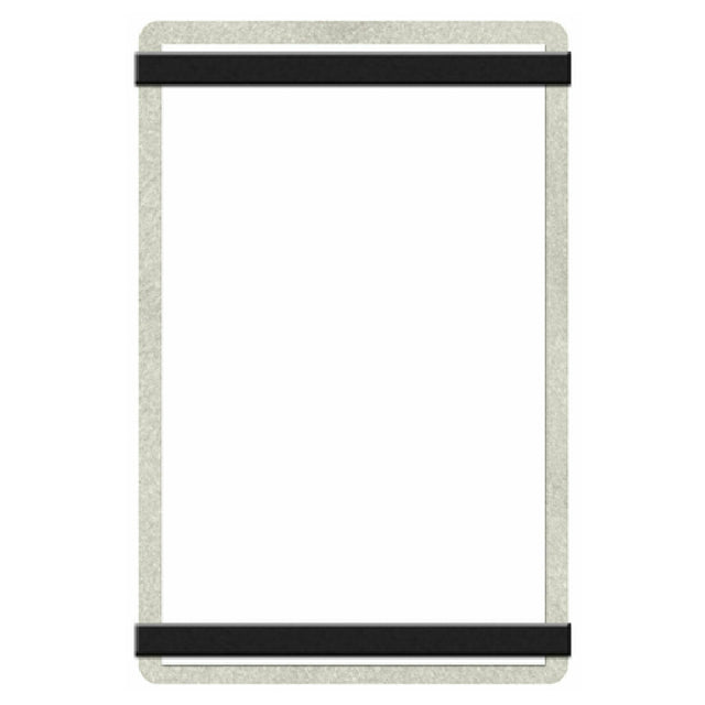 Menu Solutions ALSIN58-RB Menu Board Holds 5-1/2" X 8-1/2" Insert Single Panel