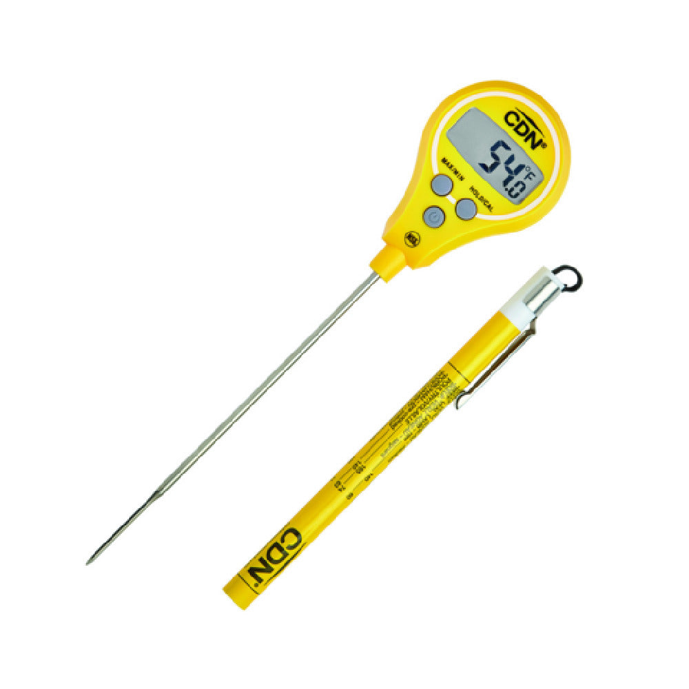 CDN DTL572-Y Lollipop Thermometer 40 To +572°F (-40to +300°C) 1.08"W X 0.52"H