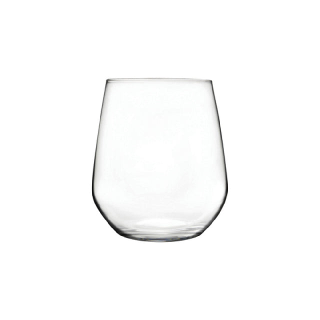 Steelite 678RCR393 Tumbler Glass 14.25 Oz. (H 3-7/8" M 3-1/2") EcoCrystal