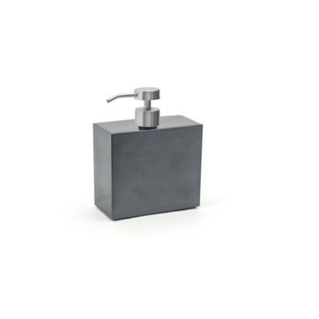 FOH RSP023BKT22 28oz New York Pump Onyx With Low Profile Brushed Top Includes One RSP007BSS23 Low Profile Brushed Stainless Pump Top Silver